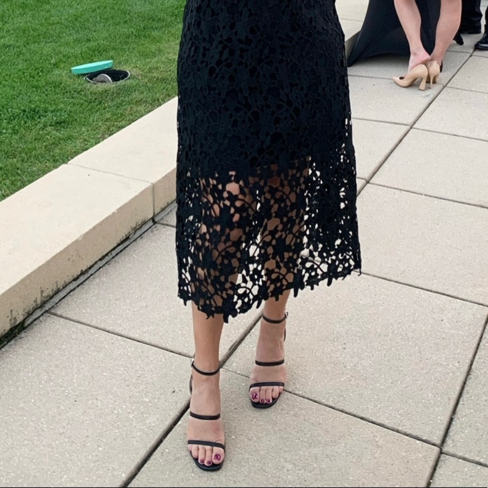 Black Strappy Heel